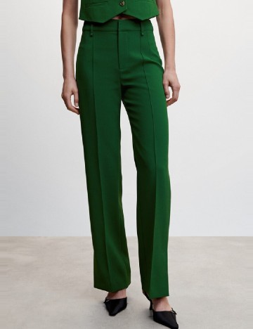 Pantaloni Mango, verde