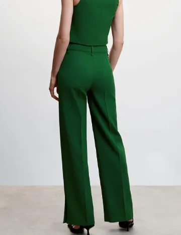 Pantaloni Mango, verde Verde