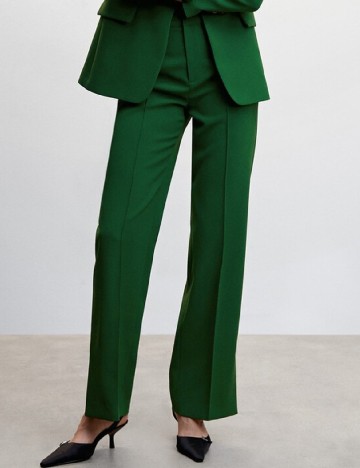 Pantaloni Mango, verde