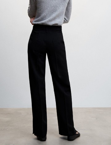 Pantaloni Mango, negru