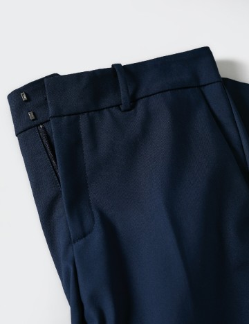 Pantaloni Mango, bleumarin