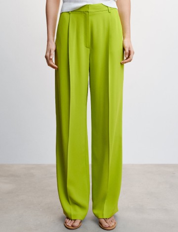 Pantaloni Mango, verde