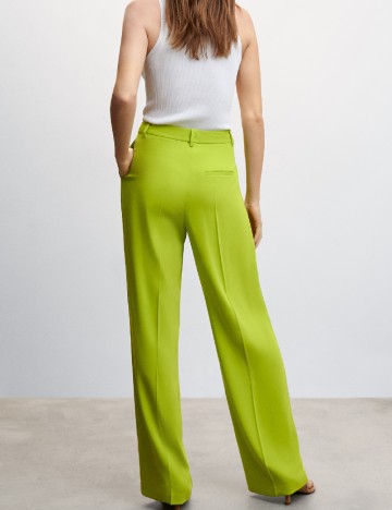 Pantaloni Mango, verde