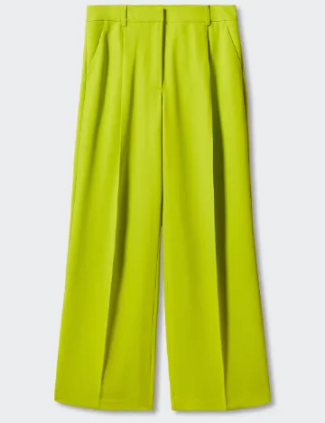 Pantaloni Mango, verde Verde