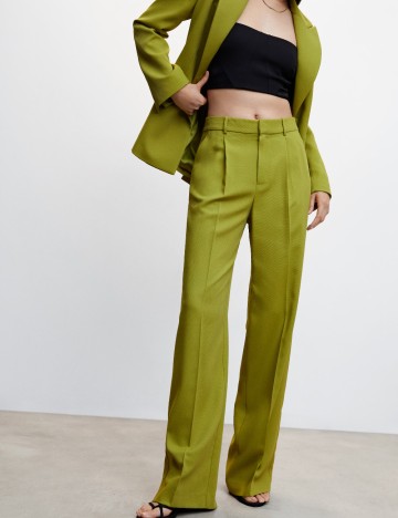 Pantaloni Mango, verde