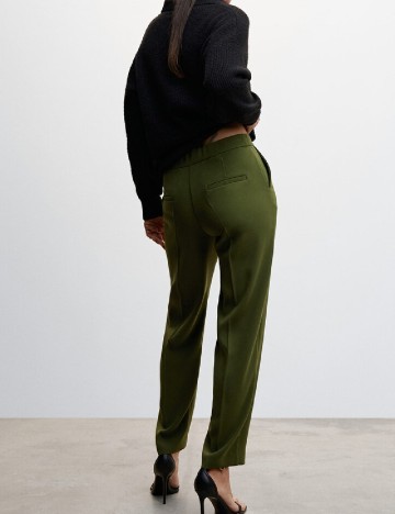 Pantaloni Mango, verde