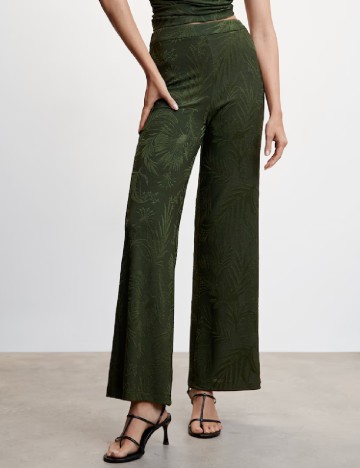 Pantaloni Mango, verde