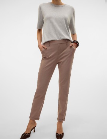 Pantaloni Vero Moda, maro