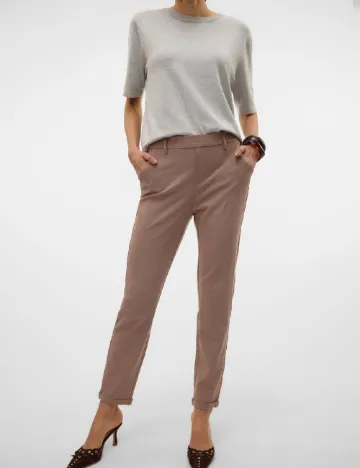 Pantaloni Vero Moda, maro Maro