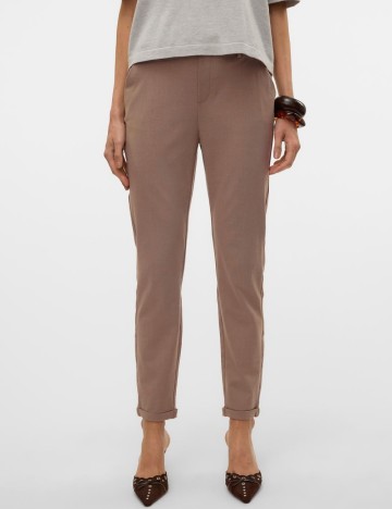 Pantaloni Vero Moda, maro