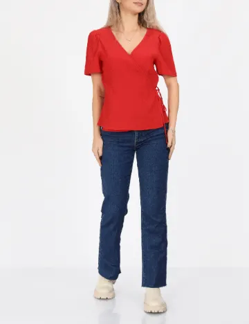 Bluza Vero Moda, rosu Rosu