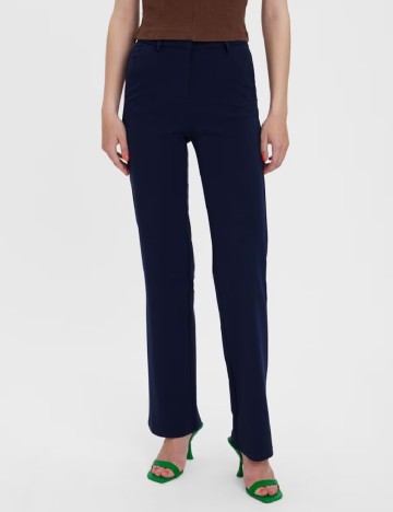 Pantaloni Vero Moda, bleumarin