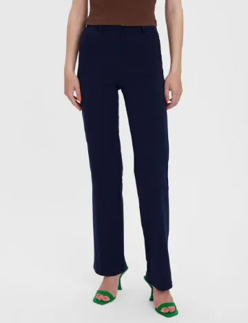 Pantaloni Vero Moda, bleumarin Albastru