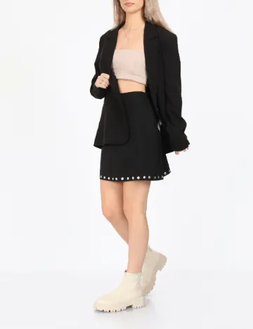 Fusta Vero Moda, negru Negru