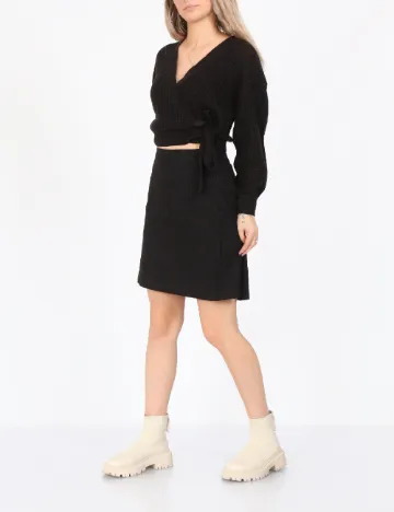 Fusta Vero Moda, negru Negru