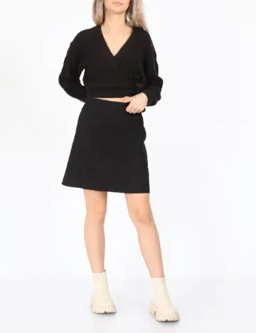 Fusta Vero Moda, negru Negru