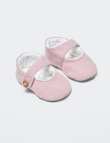 Pantofi Mango Kids, roz