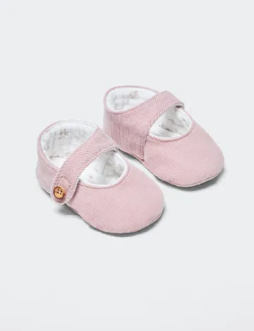 Pantofi Mango Kids, roz Roz