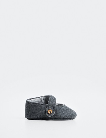 Pantofi Mango Kids, gri