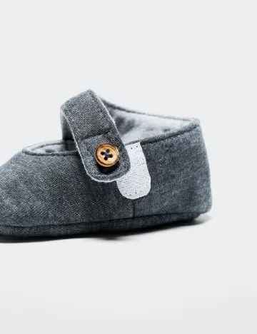 Pantofi Mango Kids, gri Gri