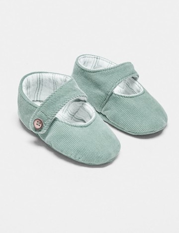 Pantofi Mango Kids, verde