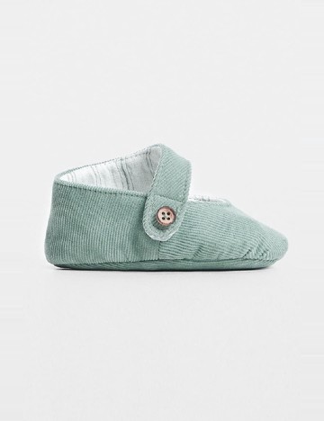 Pantofi Mango Kids, verde