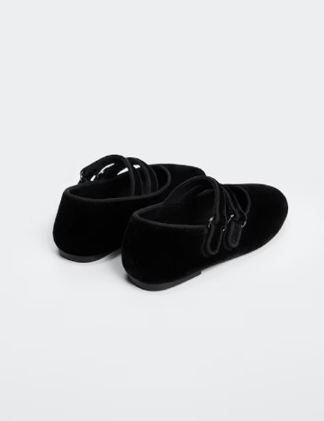 Balerini Mango Kids, negru