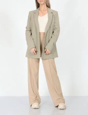 Sacou Oversize Vero Moda, verde Verde