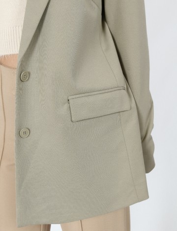 Sacou Oversize Vero Moda, verde