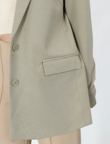 Sacou Oversize Vero Moda, verde Verde