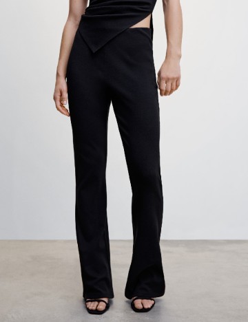 Pantaloni Mango, negru