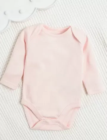 Set body Cool Club, alb/roz Alb