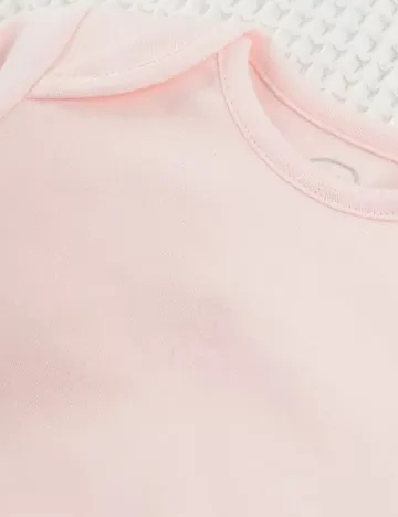 Set body Cool Club, alb/roz Alb