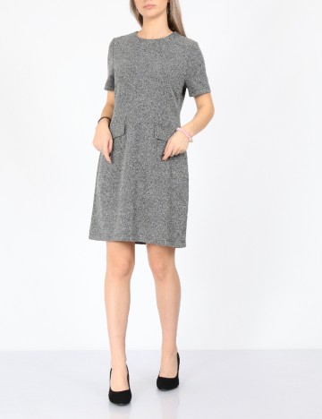 Rochie scurta Vero Moda, gri