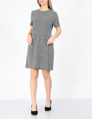 Rochie scurta Vero Moda, gri Gri