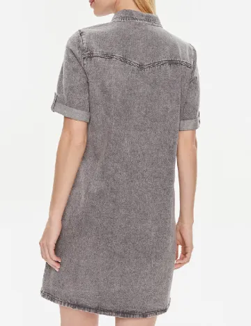 Rochie scurta Vero Moda, gri Gri