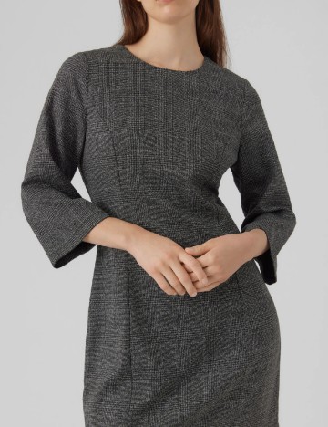 Rochie scurta Vero Moda, gri