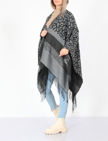 Poncho Vero Moda, gri