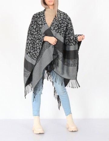 Poncho Vero Moda, gri