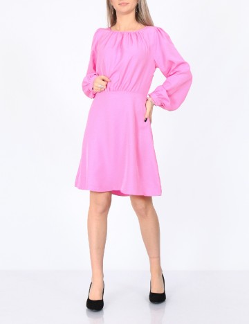 Rochie scurta Vero Moda, fucsia