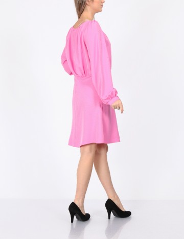 Rochie scurta Vero Moda, fucsia