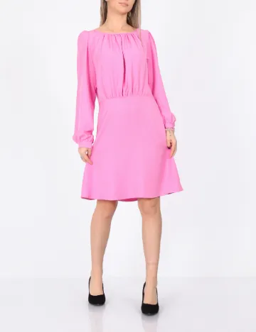 Rochie scurta Vero Moda, fucsia Roz