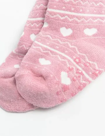 Ciorapi Cool Club, roz pudra Roz