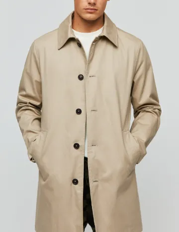 Trench Mango, crem Crem