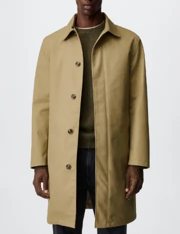 Trench Mango, kaki Verde