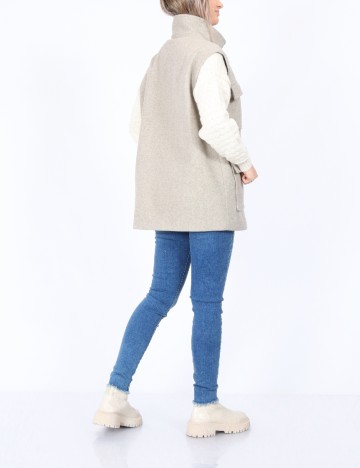 Vesta oversize Vero Moda, gri