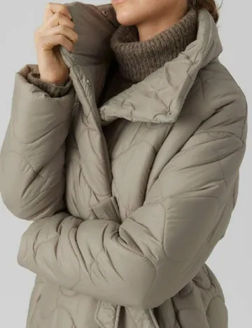Geaca Vero Moda, bej Crem
