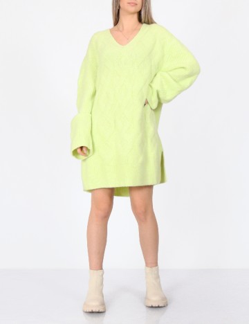 Pulover Oversize Vero Moda, verde