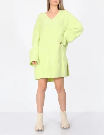 Pulover Oversize Vero Moda, verde Verde