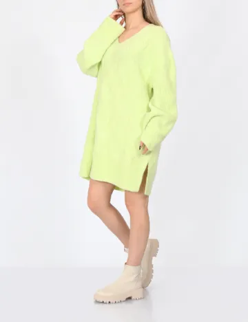 Pulover Oversize Vero Moda, verde Verde